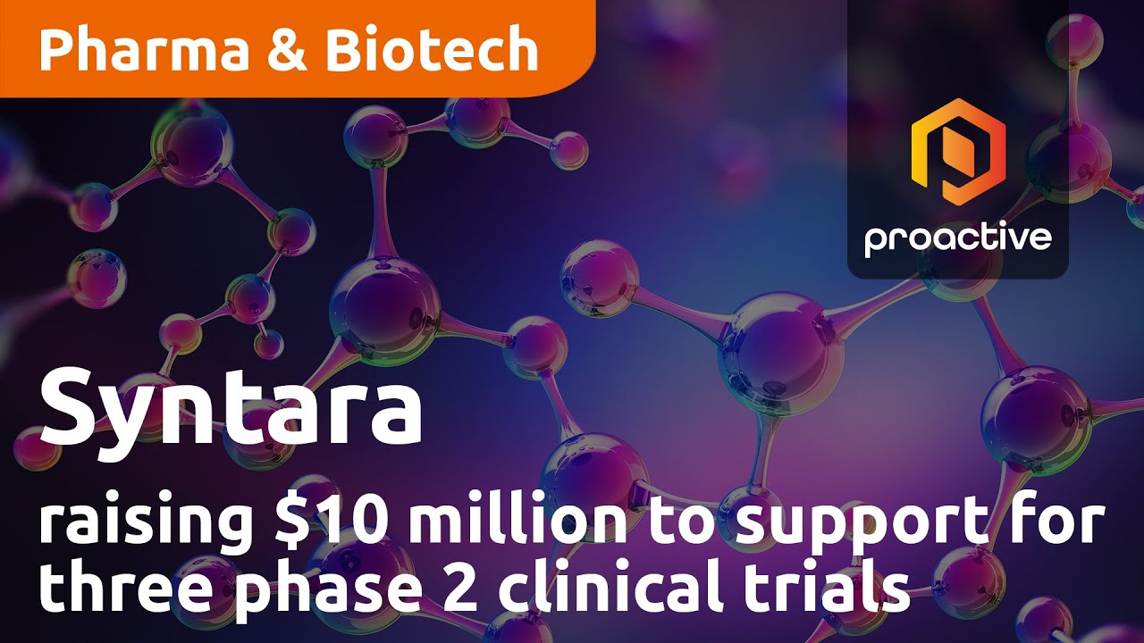 Syntara raising $10 million to support for three phase 2 clinical trials