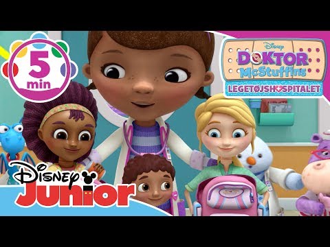 Doktor McStuffins | Musikmedley 🎶- Disney Junior Danmark