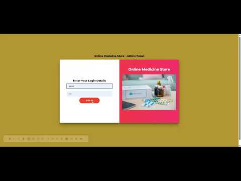 Online Pharmacy Shop - Python Django Project Source Code