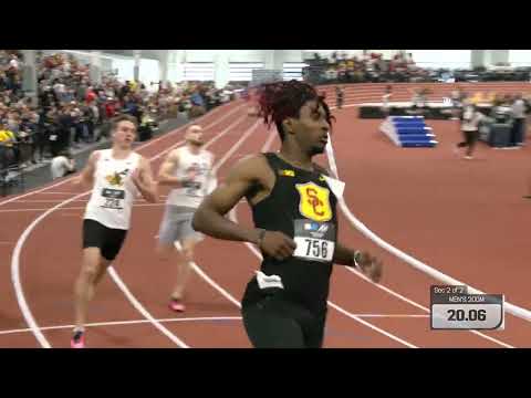 Men's 200m Section 2 [NCAA #2 All-Time]  - Big Ten Indoor Championships 2026 [Full Race Replay]