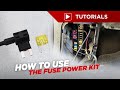 How To Use The Fuse Power Kit Dash Cam