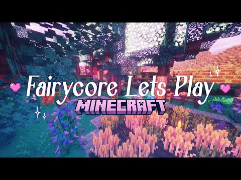 Luvstar - Ghost Girls and Gardens! ♡ Fairycore Minecraft Let's Play ✩°⋆ Ep 2 ✮₊⊹♡