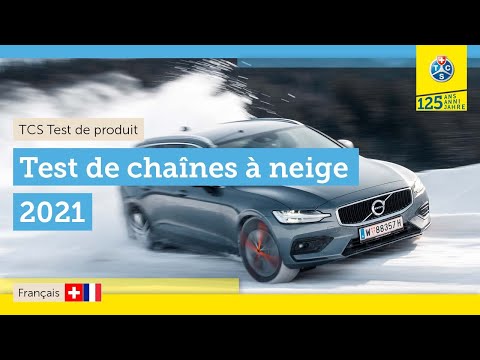 Test de chaînes à neige 2021