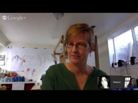 Fiber Art Now FANfare interview with Rebecca Mezoff Video