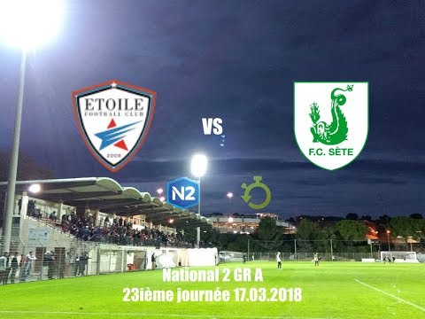 résumé.étoileFréjusStRaphael-FCSète34 17.03.2018