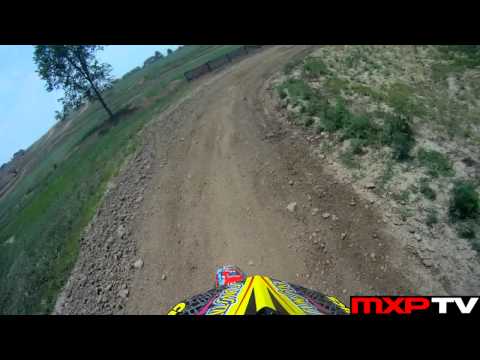HELMET CAM: Tyler Wozney - Gary Semics MX School Track
