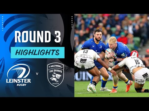 Leinster v Hollywoodbets Sharks | Highlights | Round 3 | URC 25/26