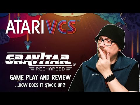 Gravitar: Recharged (by Atari) Review on the Atari VCS