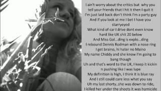 Ellie Gouldin feat. Chiddy Bang -  Under the Sheets  with Lyrics