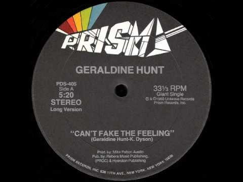 Geraldine Hunt - Can't Fake The Feeling (12")
