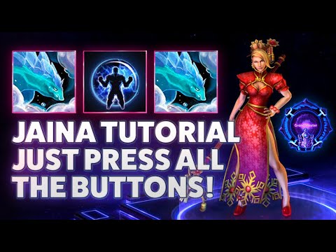 Jaina Water Elemental - JAINA TUTORIAL JUST PRESS ALL THE BUTTONS! - Grandmaster Storm League 2022