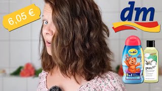 Die günstigste Curly Girl Methode vom DM - Curly Hair Routine aus der Drogerie