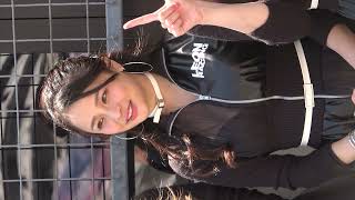 2024 SUPER GT Rd.2 FUJI #65 新谷桐子 澤田実架 柴咲のあ 成沢紫音 LEON RACING LADY 決勝日ピットウォーク レースクイーン 4K