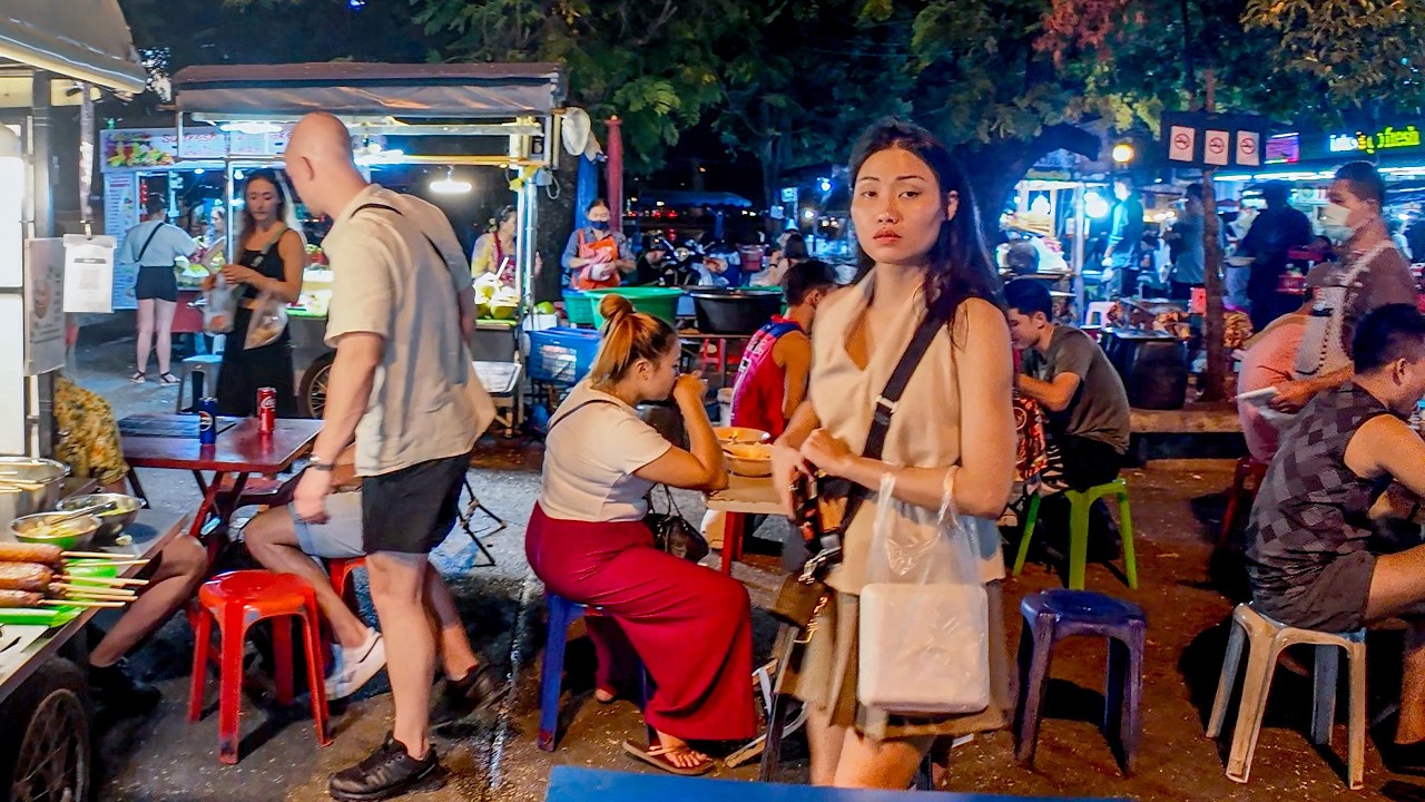 Embark on an enthralling walking tour of the vibrant Chang Puak Gate Night Market.