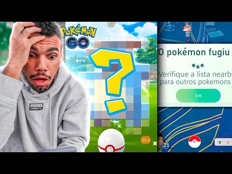 MEU SHINY FUGIU BEM NA MINHA FRENTE - POKEMON GO  | Cris |