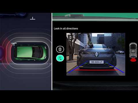 Renault Twingo E-Tech elétrico - vídeo tutorial - a câmara de marcha-atrás