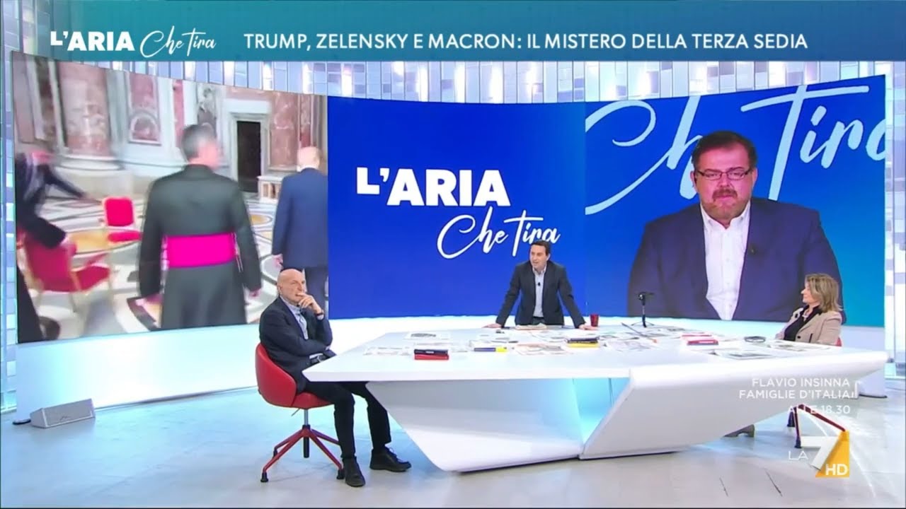 Luigi Crespi ospite a L'Aria Che Tira - 28/04/25