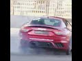 Maserati GranTurismo Coupe drift show
