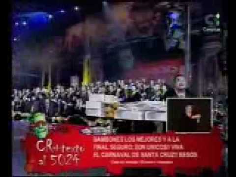 MURGA LOS BAMBONES 09 - JUEZ Y PARTE - CONCURSO DE SANTA CRUZ DE TENERIFE