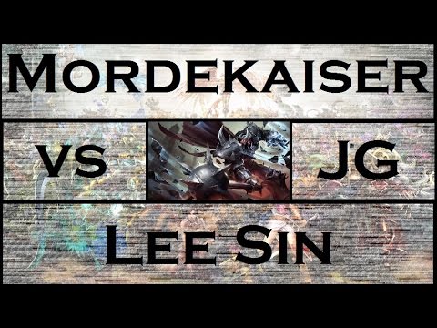 Mordekaiser vs Lee Sin Jungle: Gameplay and Commentary