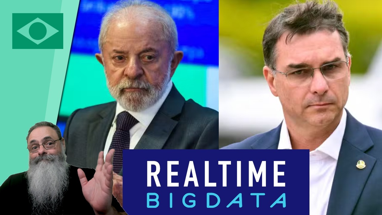 PESQUISA REAL TIME BIG DATA tras BOAS NOTÍCIAS para FLÁVIO e DECEPCIONA ESQUERDA