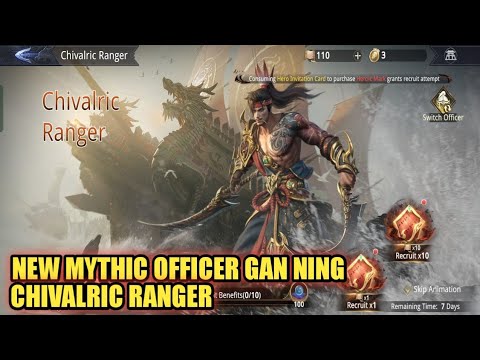 UPDATE NEW MYTHIC OFFICER GAN NING (SHADOW) - Dynasty Legends Global/2