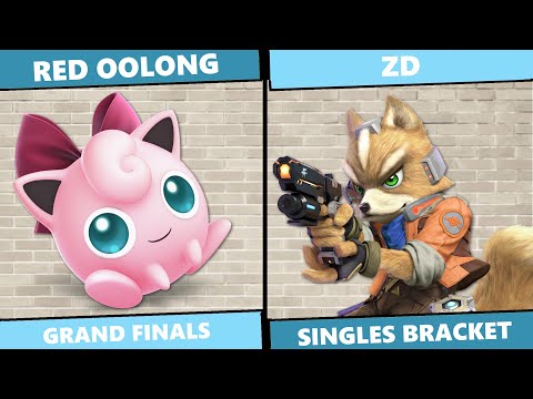 The Locker Room #1: GRAND FINALS - Red Oolong (Mii Brawler, JigglyPuff) Vs ZD (Fox) SSBU Singles
