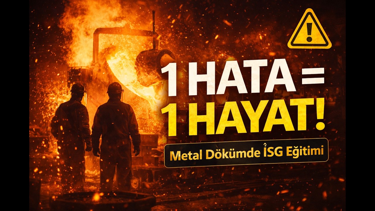 Metal Döküm Fabrikasında İş Güvenliği Eğitimi