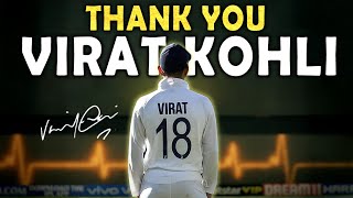 Thank You VIRAT KOHLI Status | Virat Kohli Whatsapp Status Video | Greatest Test Captain Ever