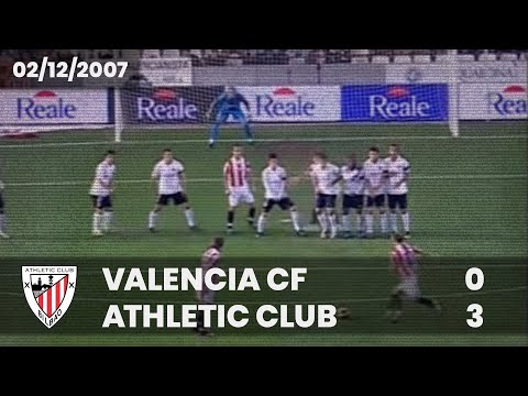 ⚽️ [Liga 07/08] J14 I Valencia CF 0 - Athletic Club 3 I LABURPENA