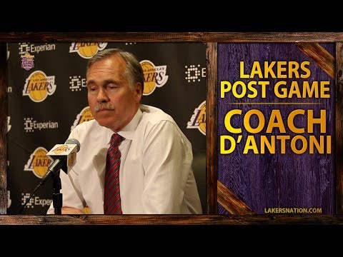 Lakers Vs. Spurs: D'Antoni Calls Sacre Hardest Working, Xavier Henry Playing Through Pain