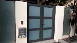 New Install "The Ashland Entry Gate" | Mulholland Security Los Angeles 1.800.562.5770