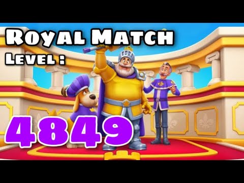 Royal Match Level 4849 | Super Hard Level Area 67 King’s Nightmare | Winter Camp - Battle Team