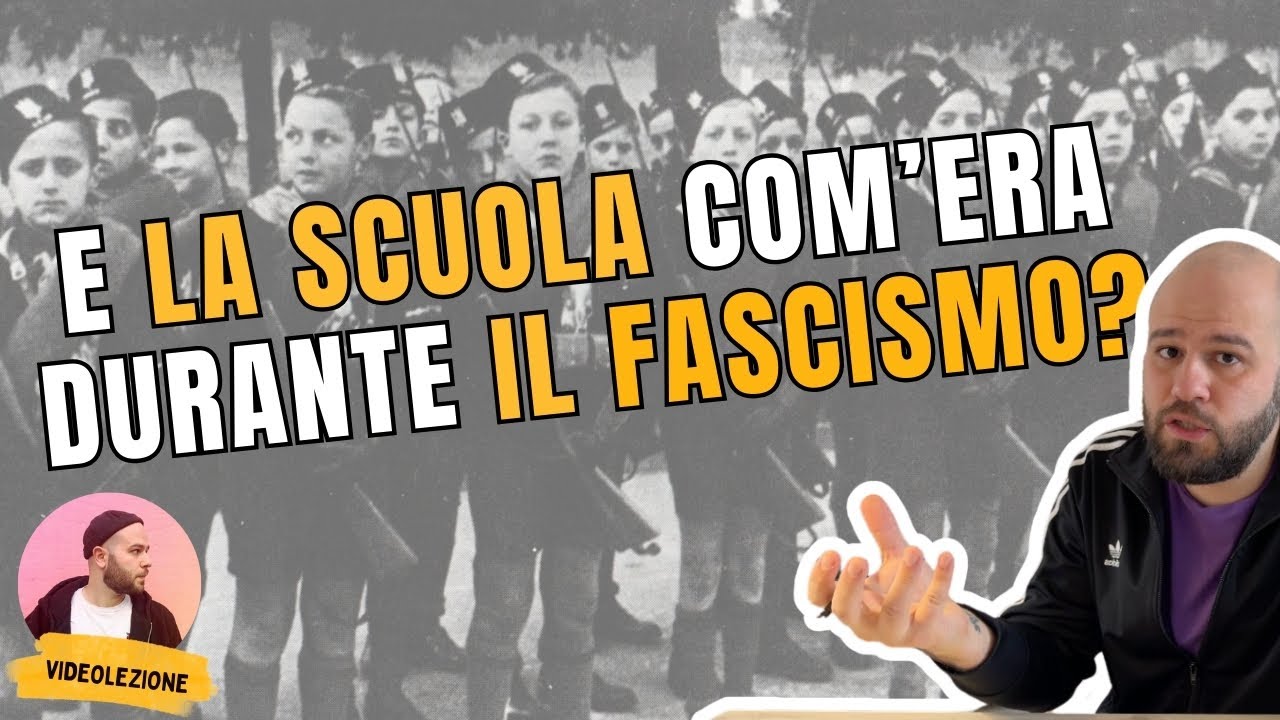 History of FASCISM || The fascist SCHOOL
