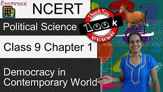 NCERT Class 9 Political Science / Polity / Civics Chapter 1: Democracy in Contemporary World