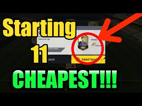 HYBRID LEAGUES STARTING 11 CHEAPEST SOLUTIONS- Fifa 17 Squad Building Challenges