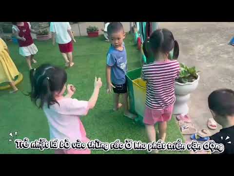 Tổ chức hoạt động lao động của lớp 4 tuổi C