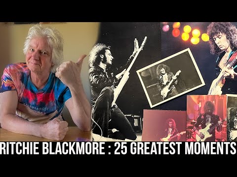 Ritchie Blackmore : His 25 Greatest Guitar Moments - Chosen by Phil Aston Now Spinning Magazine