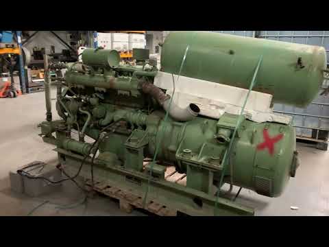 Agregat DAIMLER-BENZ A.G. OM 346 E 110 kVA