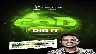 Download lagu GOD DID IT SERVICE || SUNDAY || 21ST DECEMBER 2025 mp3