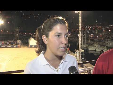 Longines Global Champions Tour 2013 - Monte Carlo - Maddalena Menada & Mark McAuley (ProAm winners)