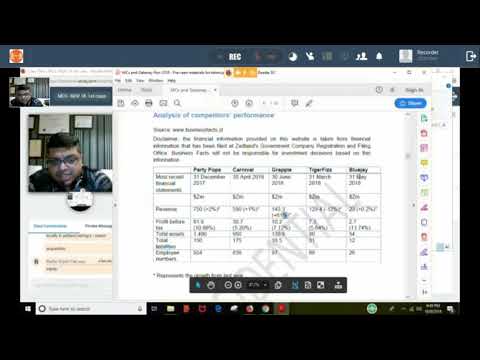 CIMA MCS NOV18 1st class   C