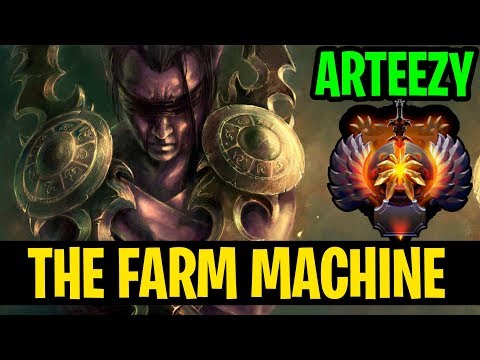 The Insane Farm Machine - Arteezy Anti-Mage - Dota 2