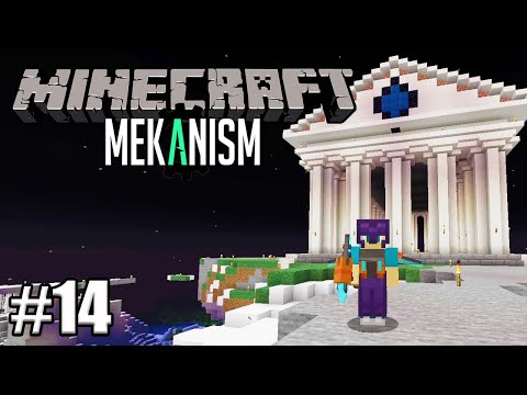WELCOME TO OLYMPIA!  SURVIVING WITH MEKANISM MINECRAFT 1.16