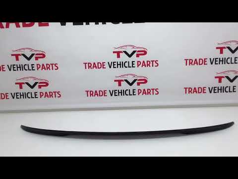 Fits BMW 3 Series F30 F80 M3 Rear Trunk Boot Spoiler Carbon Look video