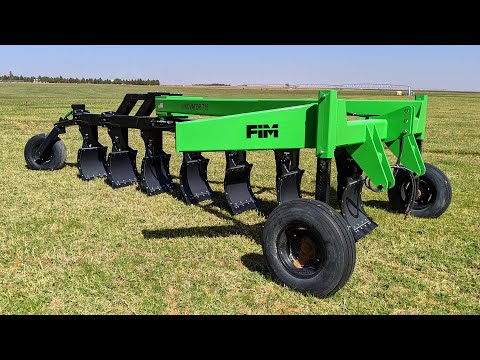FIM Innovator 716 Plow and FIM-1600G Pull-Type Grader