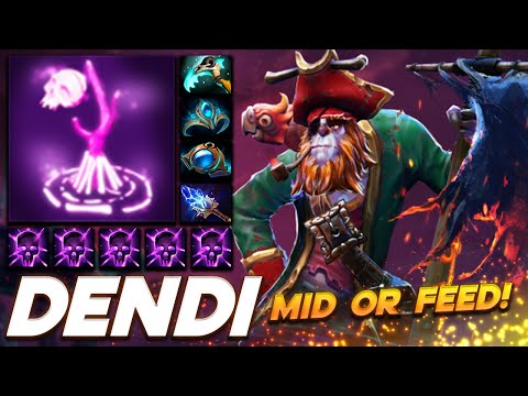 Dendi Witch Doctor Legend - Dota 2 Pro Gameplay [Watch & Learn]