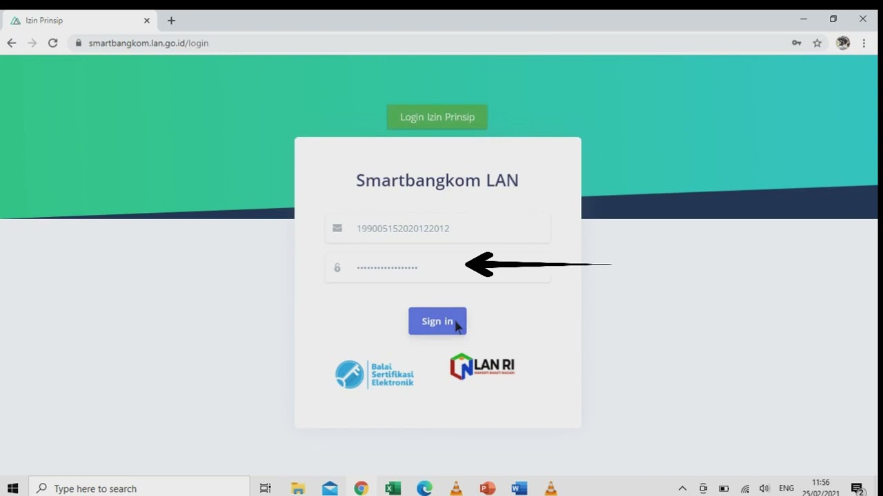 CEK DATA DIRI PESERTA LATSAR MELALUI SMARTBANGKOM APLIKASI PENGEMBANGAN KOMPETENSI