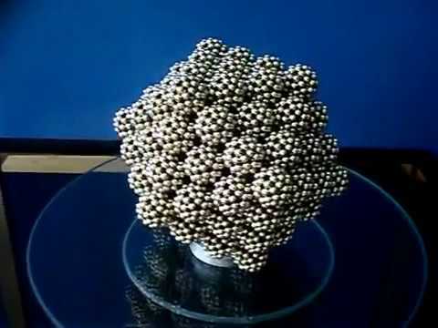 Large Icosahedron of R60 Mini Spheres | 5520 Neodymium Magnetic Balls