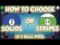 How to Decide b/w Solids or Stripes in 8 Ball Pool - MY OPINIONS - GAMING WITH K - MINICLIP